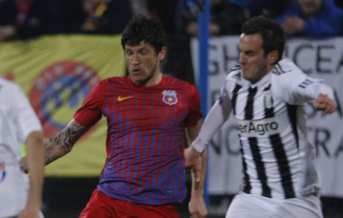 Primă de tatuaj » Tănase şi-a afişat la meciul cu Astra noua operă