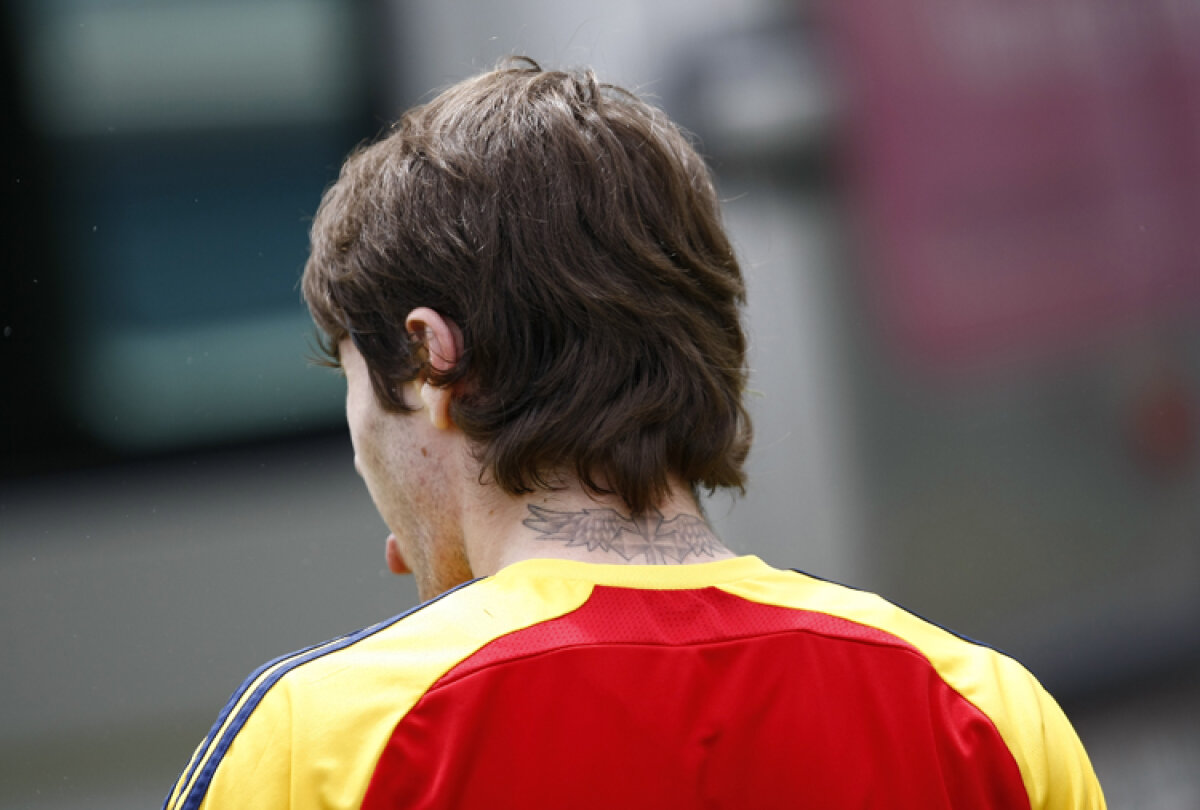 Primă de tatuaj » Tănase şi-a afişat la meciul cu Astra noua operă