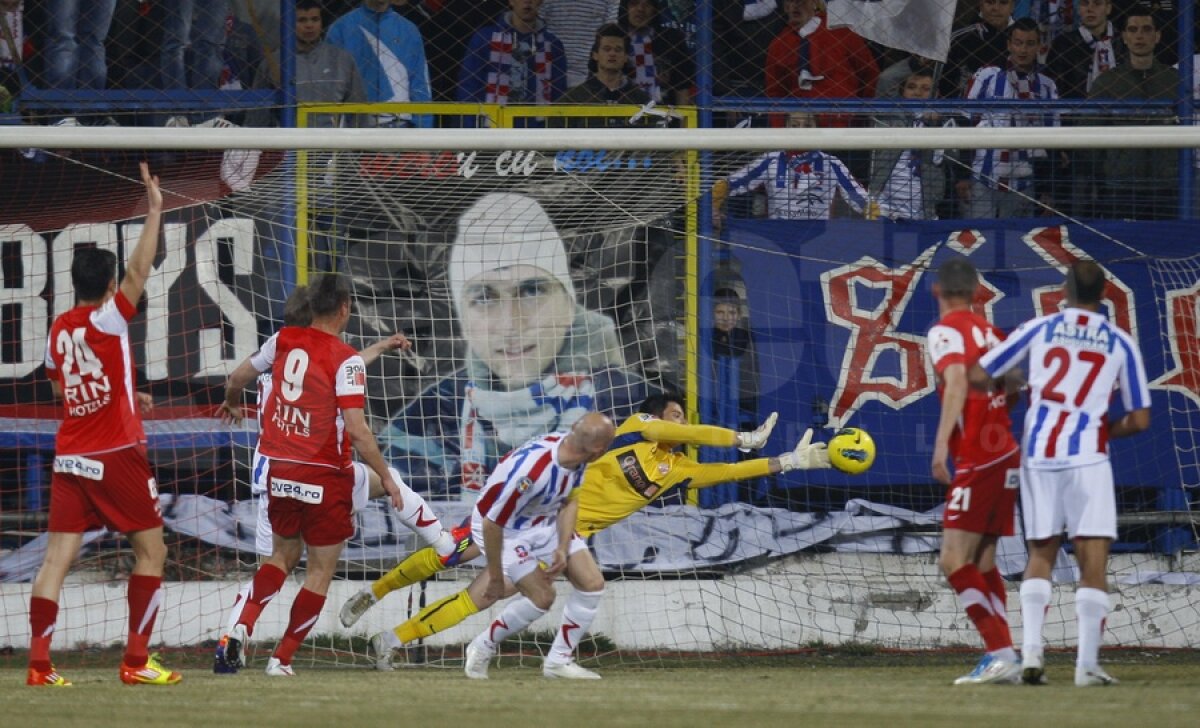 FOTO Oţelul - Dinamo 1-1 » "Cîinii" rămîn la două puncte în spatele liderului CFR Cluj