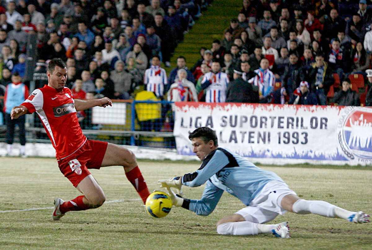 FOTO Oţelul - Dinamo 1-1 » "Cîinii" rămîn la două puncte în spatele liderului CFR Cluj