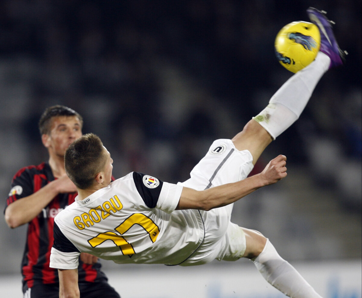 I-a tăiat Grozav » "Şepcile roşii" au obţinut prima victorie din 2012, 3-1 cu Astra