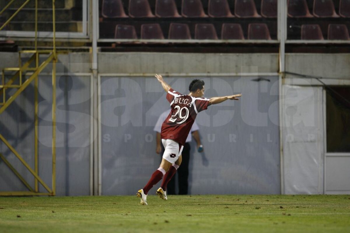 FOTO şi VIDEO » Rapidiştii au suspinat văzînd cum Ilyeş şi Buga răpun Steaua şi Vaslui