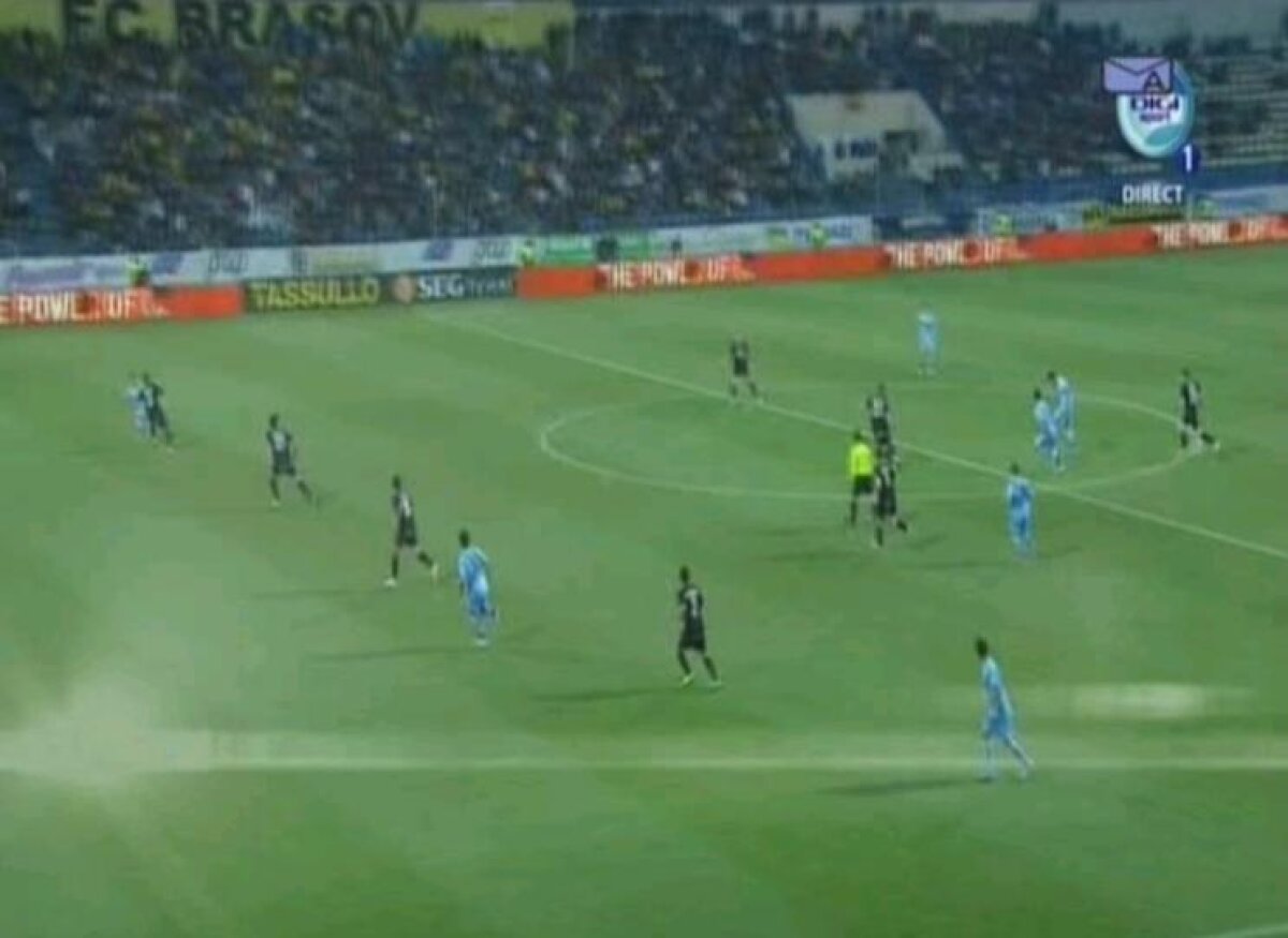 VIDEO Rapid a avut gol valabil cu FC Braşov