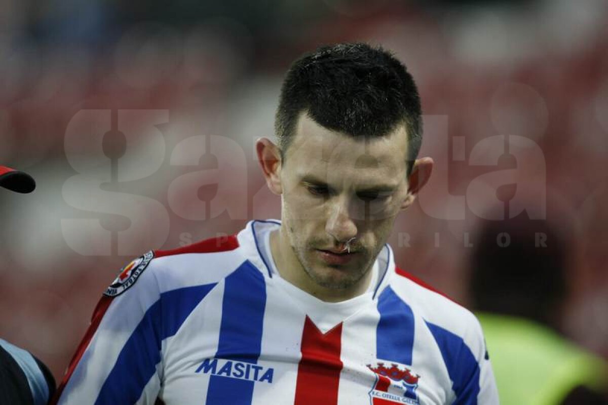 FOTO Imagini horror în Gruia » Sălăgeanu s-a ales cu fractură de pomete