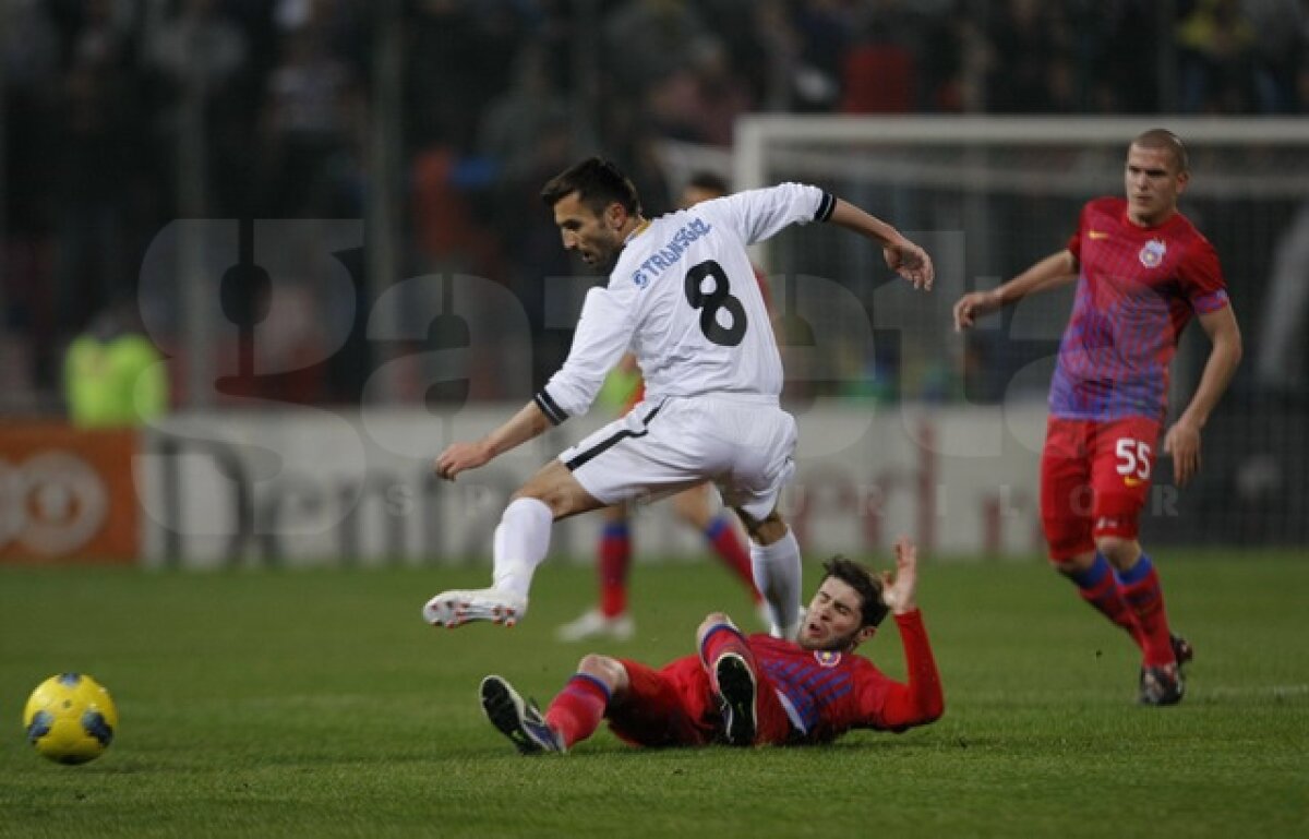 Titlul, GAME OVER? » Steaua e la 8 puncte de primul loc după egalul cu Mediaş