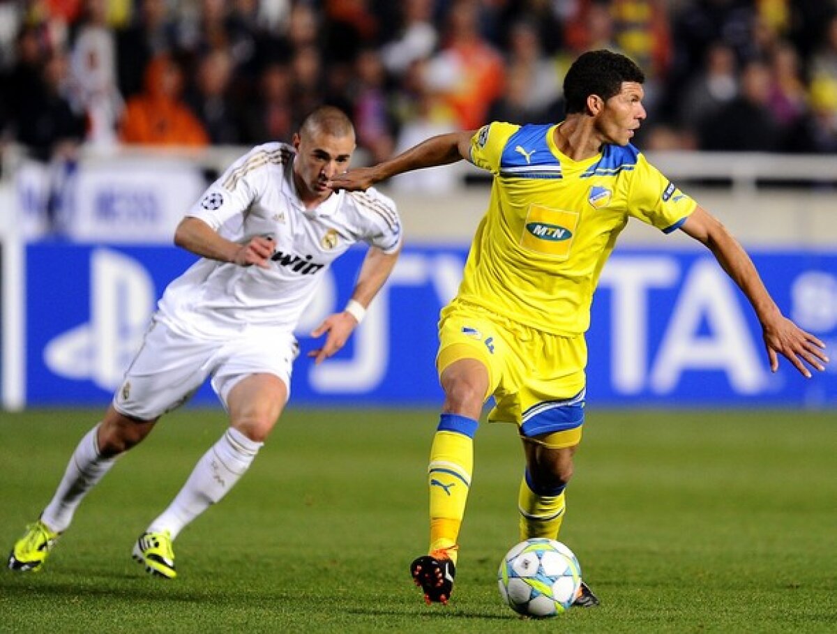VIDEO This is Real football! » Galacticii au trecut cu 3-0 de Apoel, Chelsea are prima opţiune la calificare după 1-0 cu Benfica