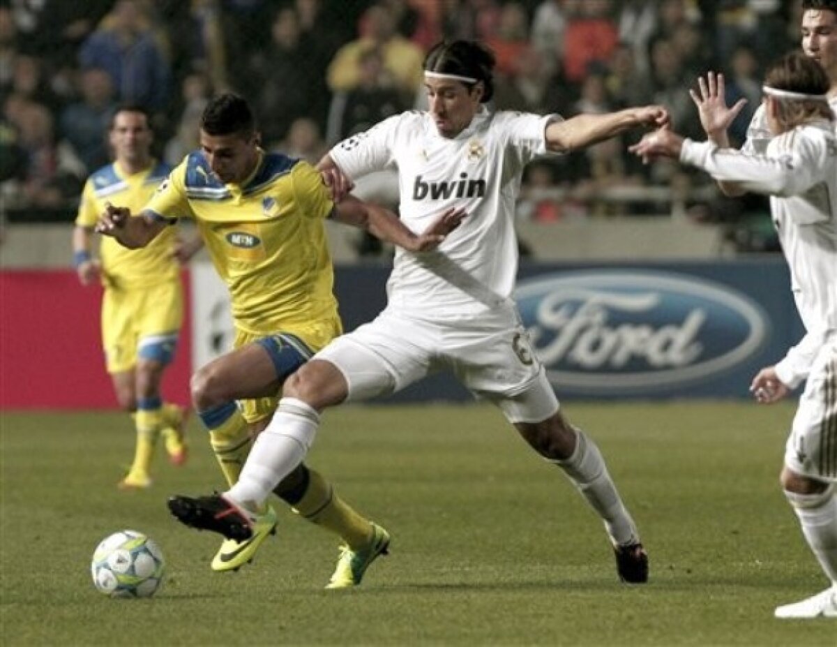 VIDEO This is Real football! » Galacticii au trecut cu 3-0 de Apoel, Chelsea are prima opţiune la calificare după 1-0 cu Benfica