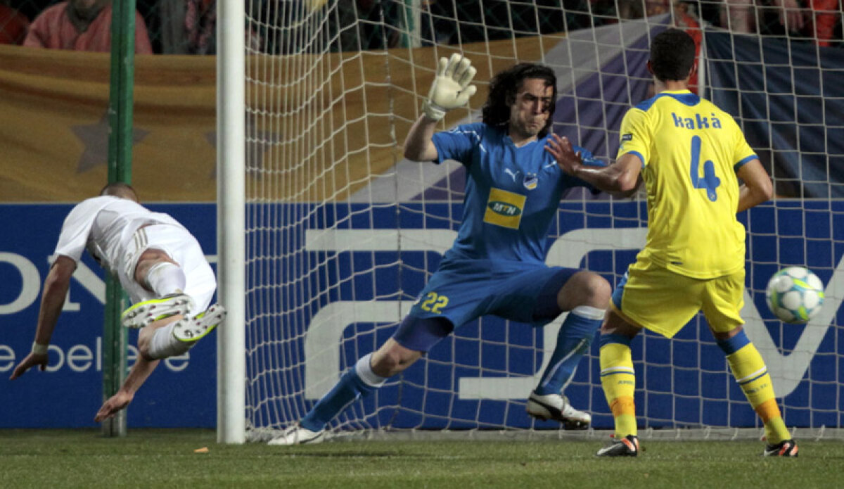 VIDEO This is Real football! » Galacticii au trecut cu 3-0 de Apoel, Chelsea are prima opţiune la calificare după 1-0 cu Benfica