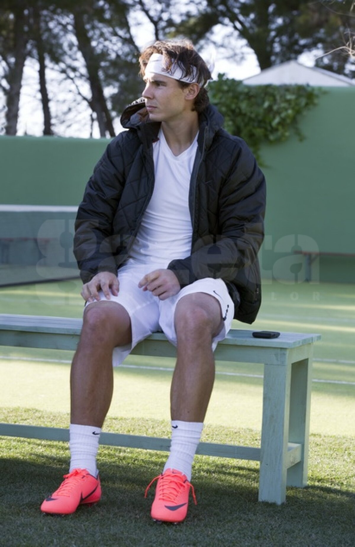 VIDEO & FOTO / Ce meci nebun de tenis-fotbal: Rafael Nadal - Cristiano Ronaldo!