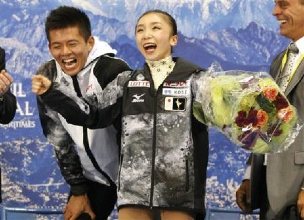 Au intrat în istorie » Aliona Savchenko şi Robin Szolkowy au cucerit cel de-al patrulea titlu mondial