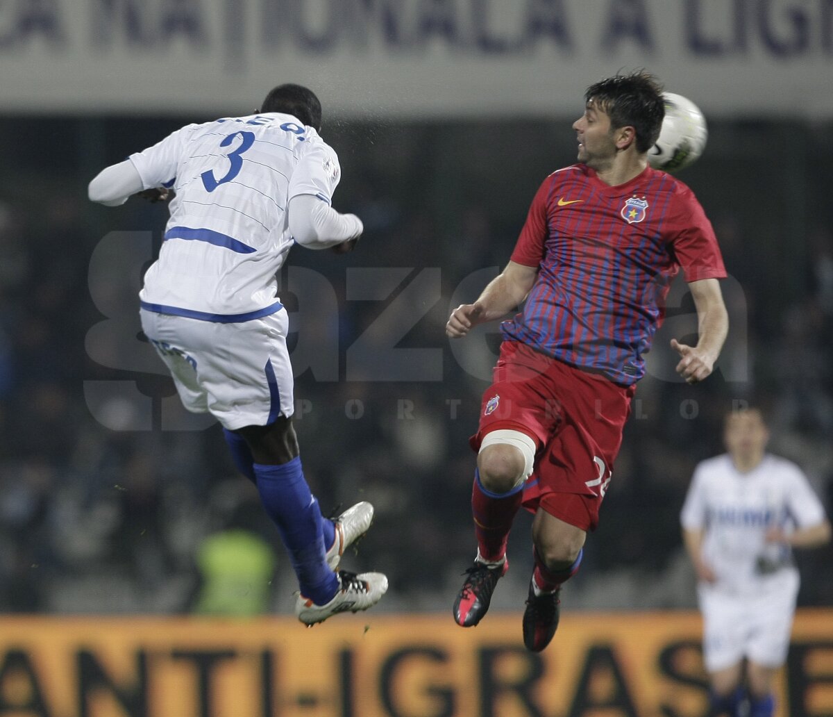 FOTO Pandurii - Steaua 1-1 » Roş-albaştrii se îndepărtează decisiv de titlu