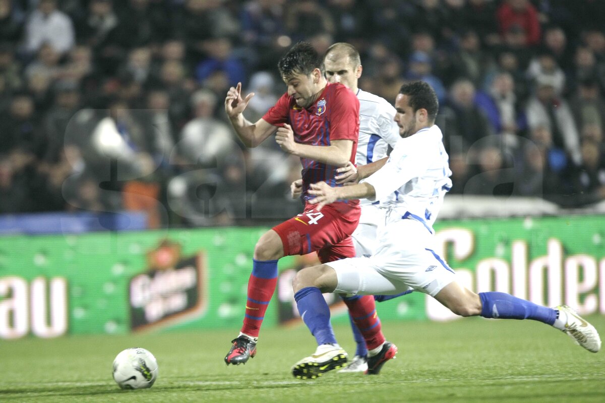 FOTO Pandurii - Steaua 1-1 » Roş-albaştrii se îndepărtează decisiv de titlu