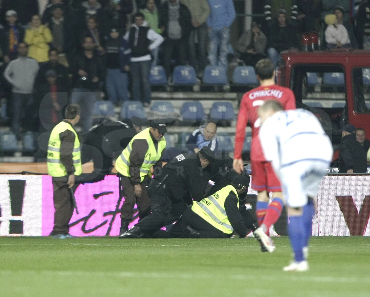 FOTO Pandurii - Steaua 1-1 » Roş-albaştrii se îndepărtează decisiv de titlu