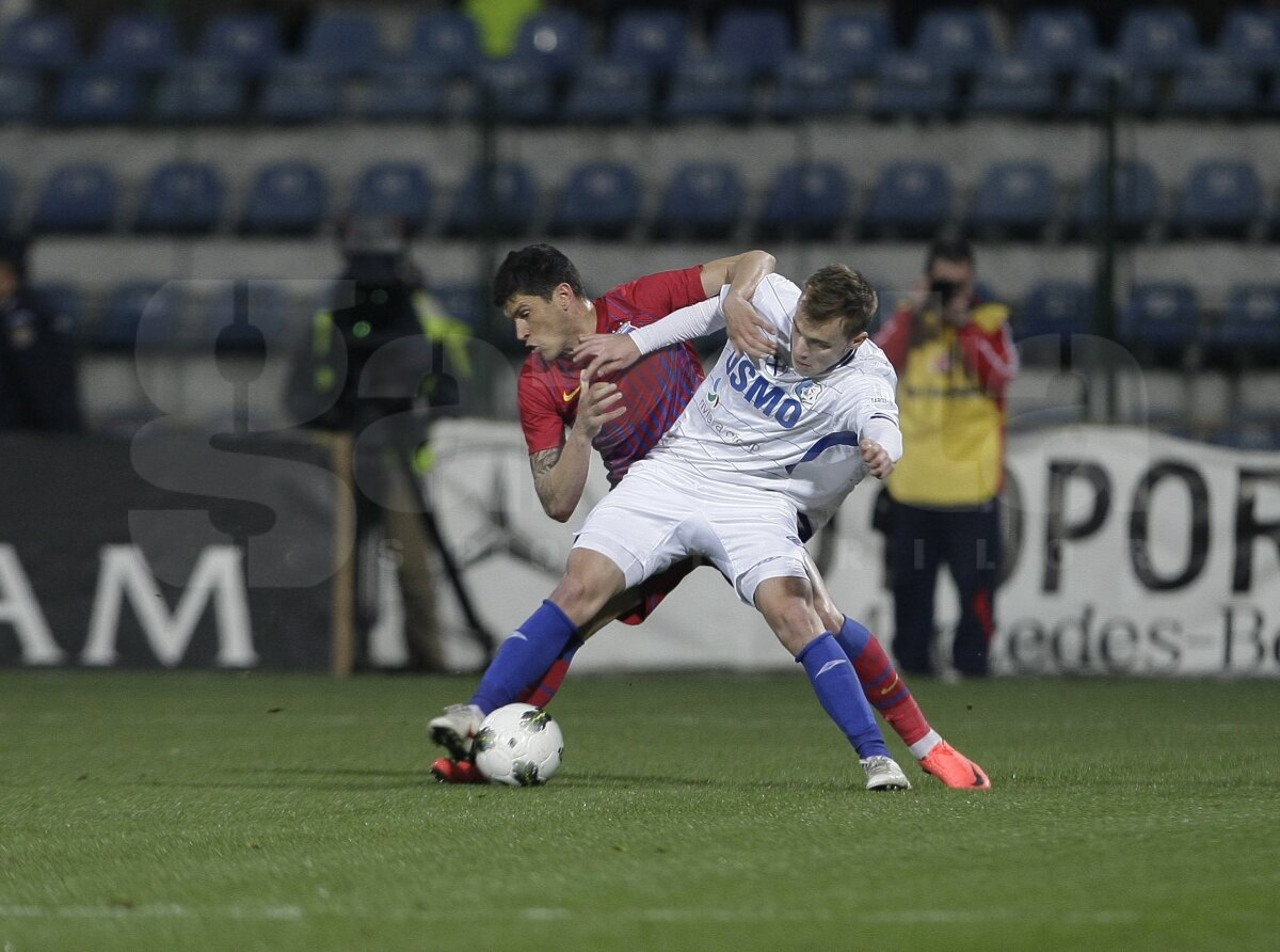 FOTO Pandurii - Steaua 1-1 » Roş-albaştrii se îndepărtează decisiv de titlu