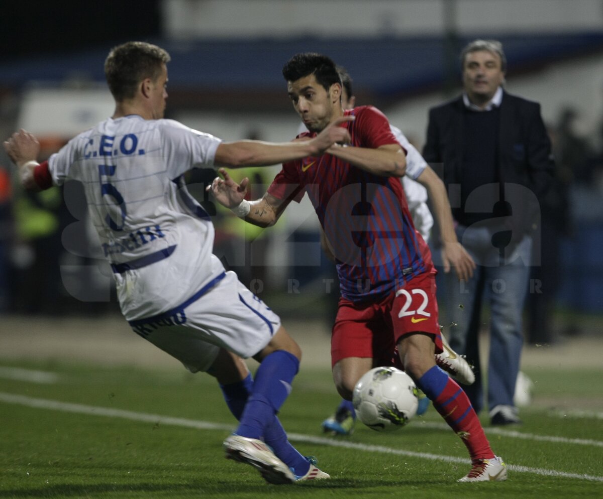 FOTO Pandurii - Steaua 1-1 » Roş-albaştrii se îndepărtează decisiv de titlu