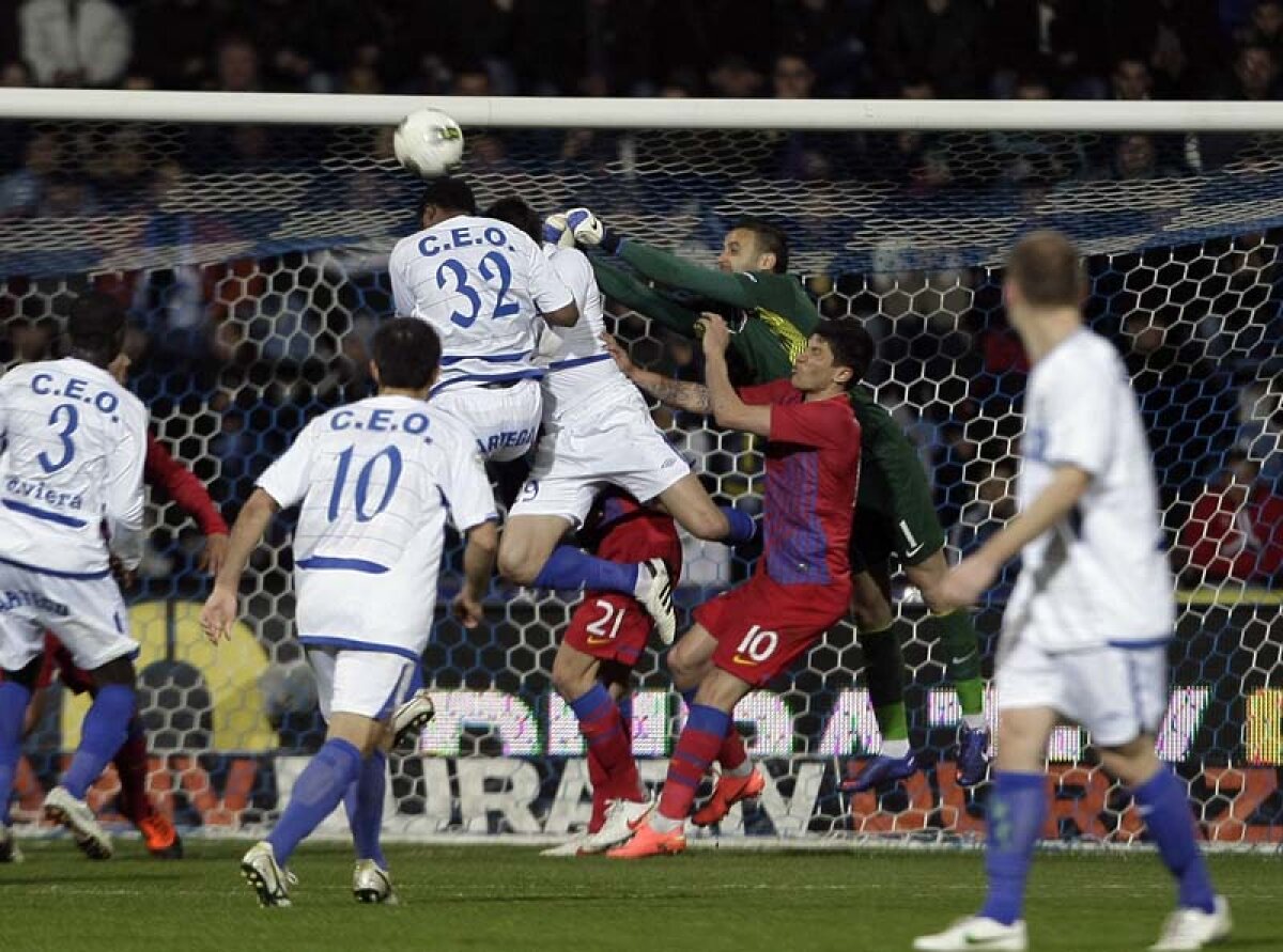 VIDEO Extaz pînă la Maxim! » Chipciu a fost înger şi demon pentru Steaua în meciul cu Pandurii, scor 1-1