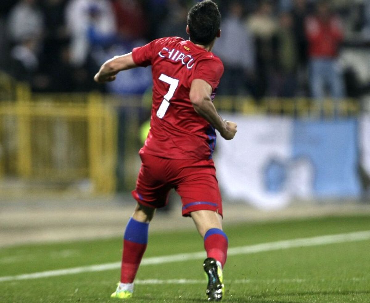 VIDEO Extaz pînă la Maxim! » Chipciu a fost înger şi demon pentru Steaua în meciul cu Pandurii, scor 1-1