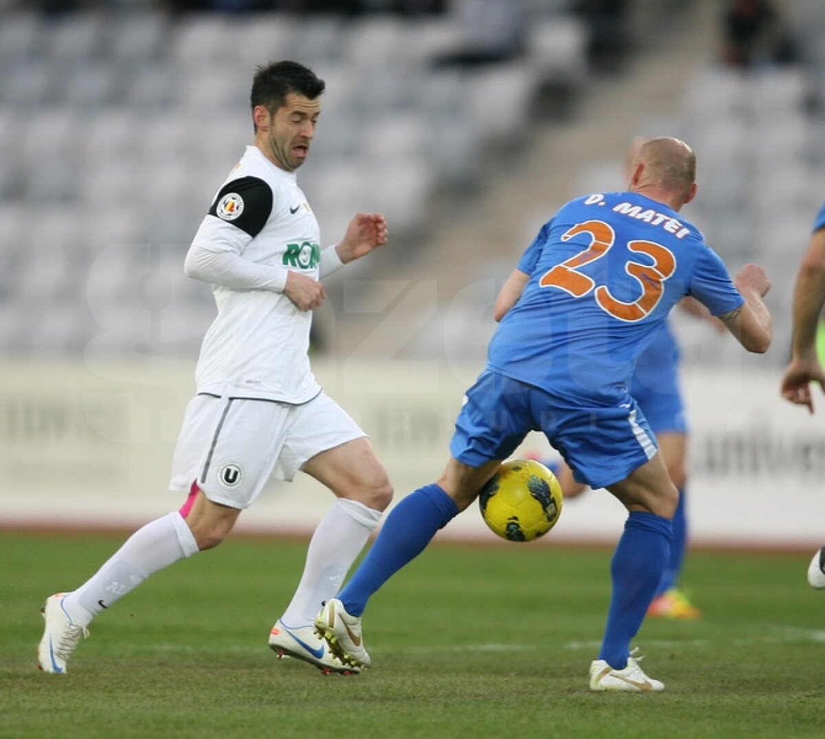 VIDEO şi FOTO Echipa lui Niculescu a învins şi a trecut peste Pandurii » U Cluj - Tg. Mureş 3-1
