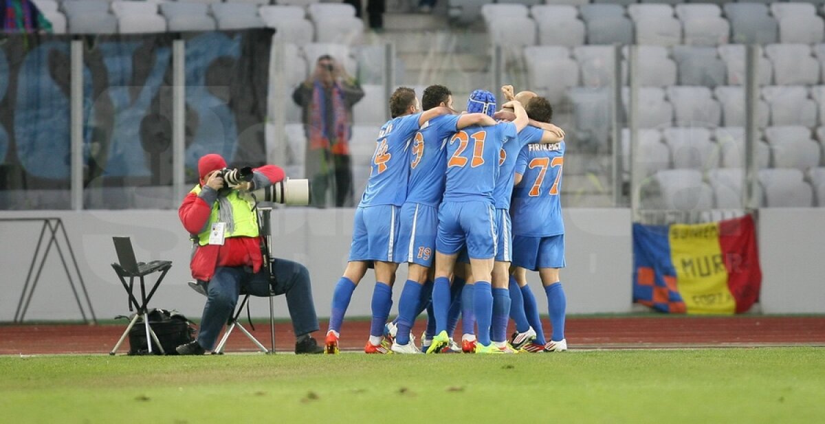 VIDEO şi FOTO Echipa lui Niculescu a învins şi a trecut peste Pandurii » U Cluj - Tg. Mureş 3-1