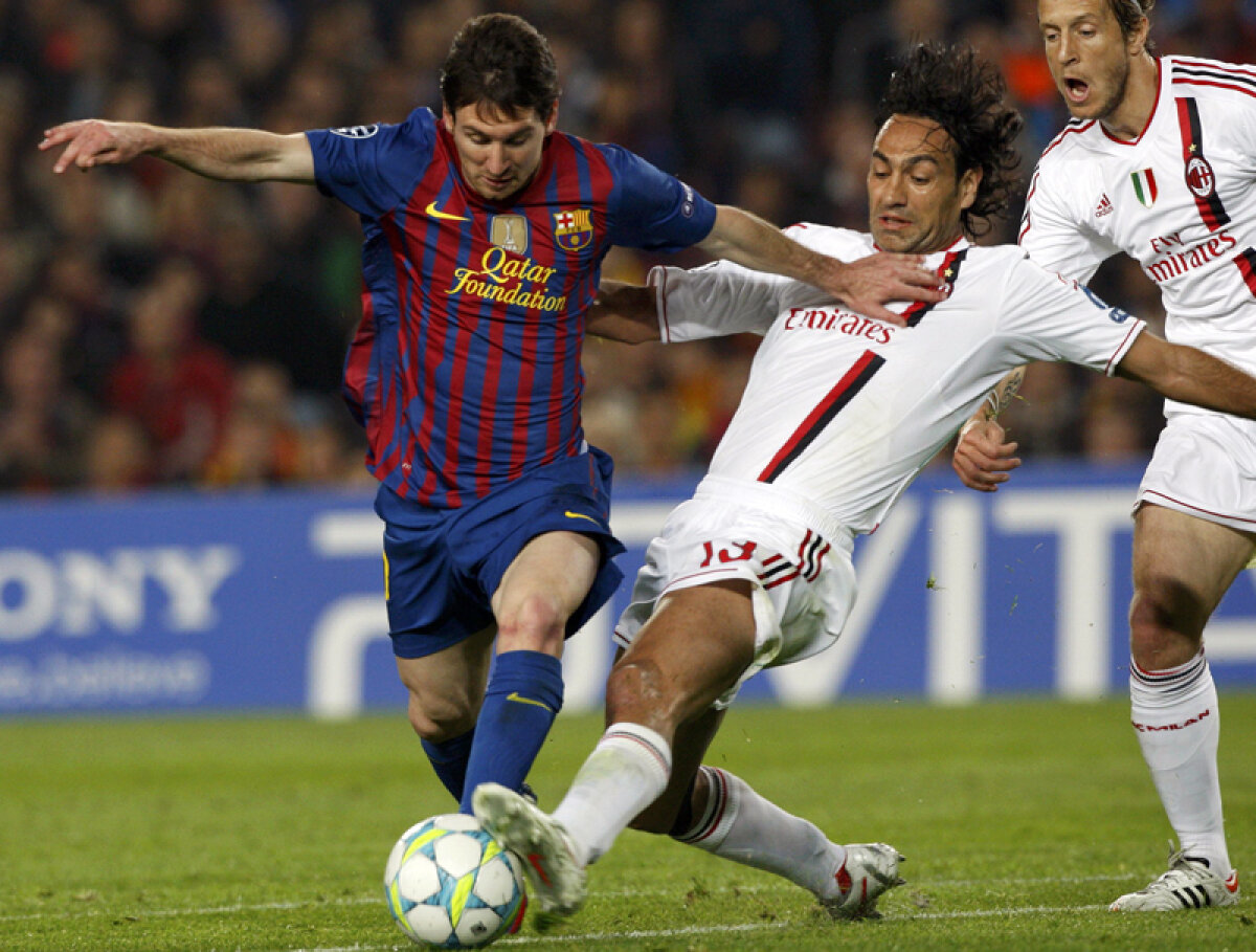 VIDEO Barca - Milan 3-1, Bayern - Marseille 2-0 » Catalanii şi nemţii merg mai departe