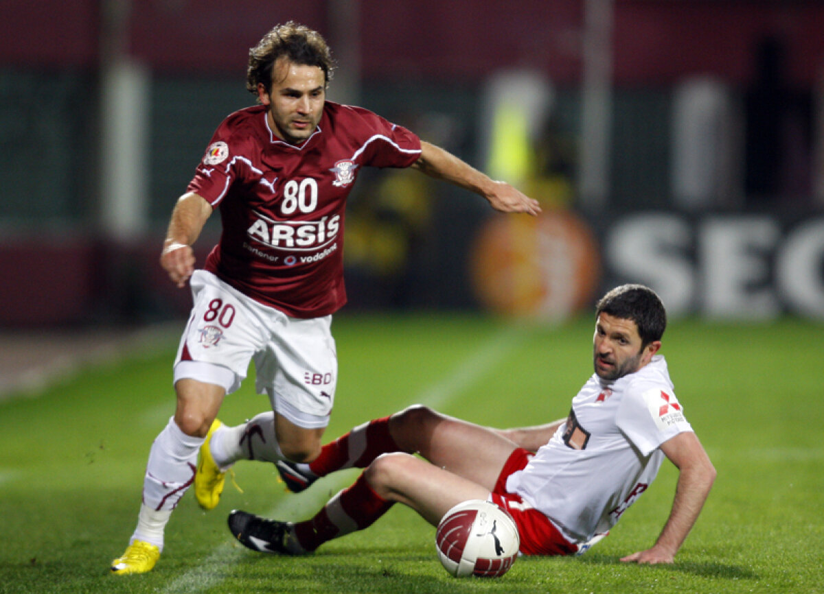 FOTO Rapid va evolua cu porţile închise în returul semifinalei cu Vaslui din Cupa României