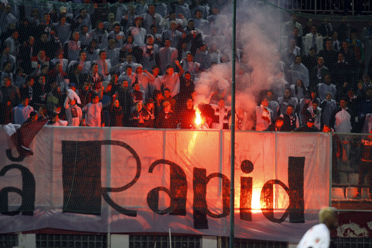 FOTO Rapid va evolua cu porţile închise în returul semifinalei cu Vaslui din Cupa României