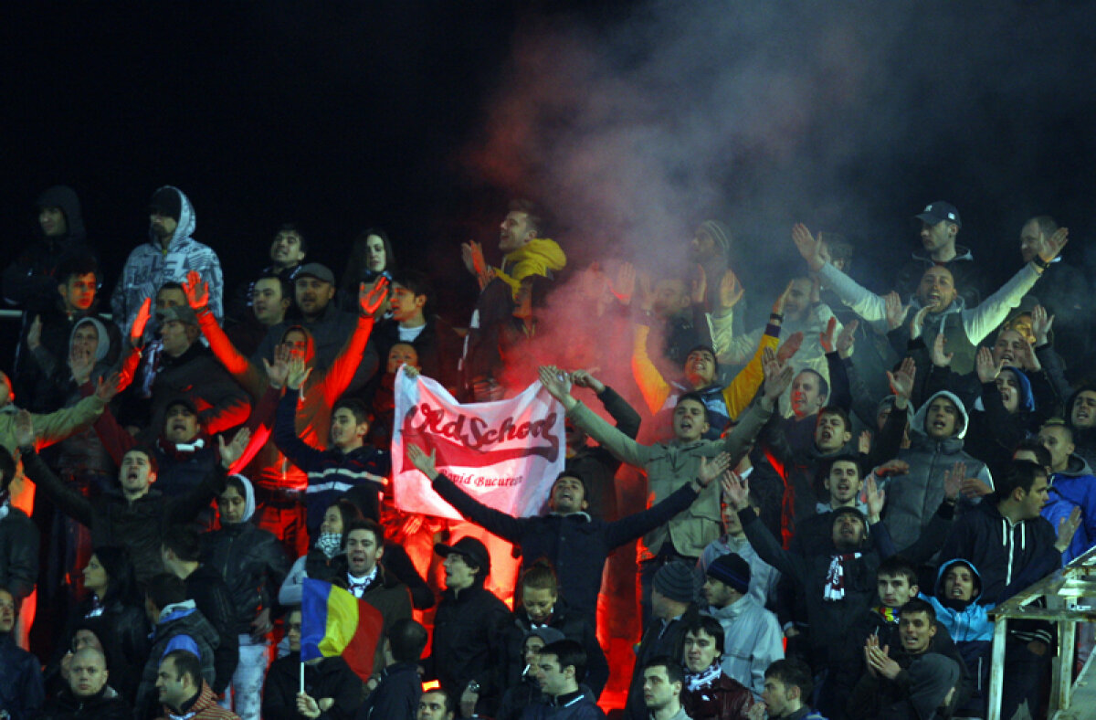 FOTO Rapid va evolua cu porţile închise în returul semifinalei cu Vaslui din Cupa României