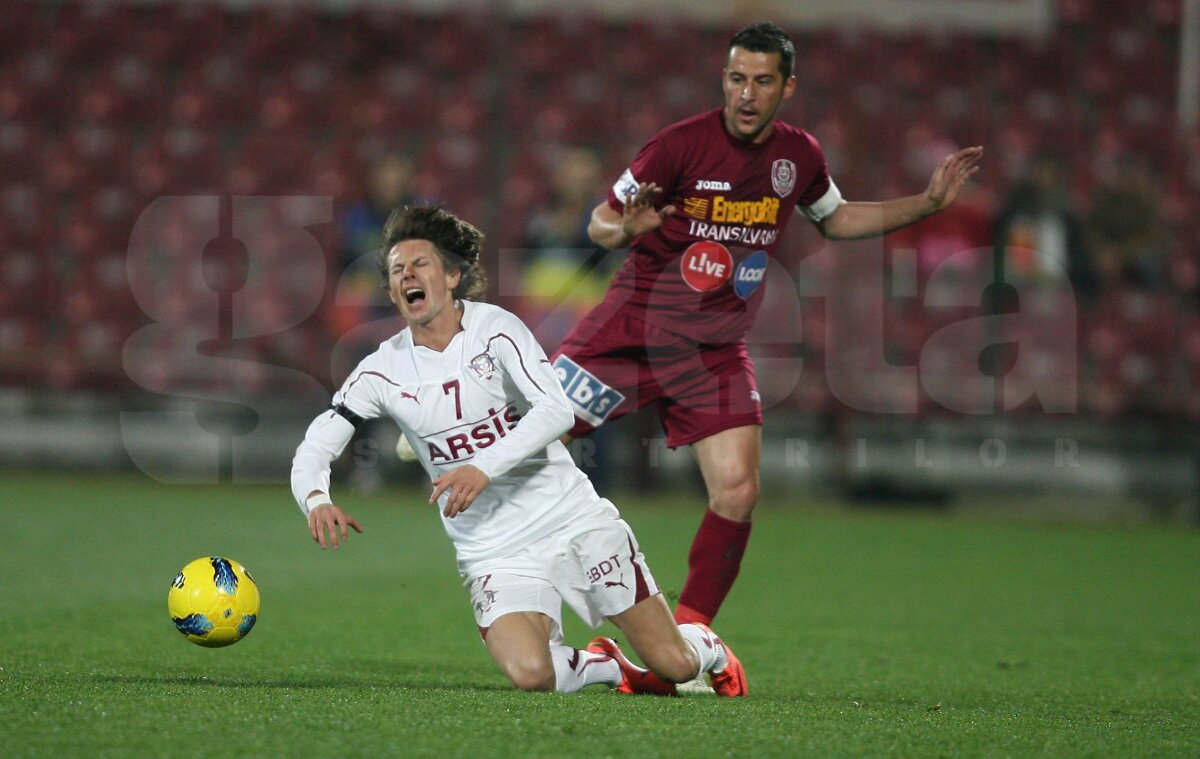 Mîndria Ardealului? » Rapidul s-a distrat în Gruia cu CFR, cîştigînd cu un umilitor 5-0!