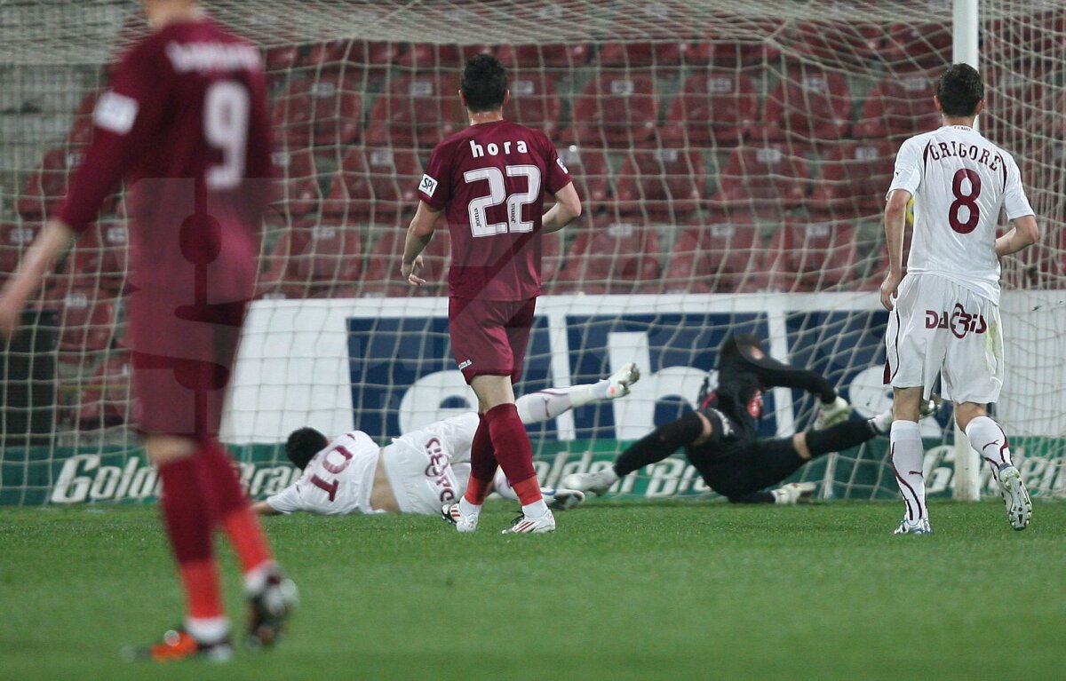 Mîndria Ardealului? » Rapidul s-a distrat în Gruia cu CFR, cîştigînd cu un umilitor 5-0!