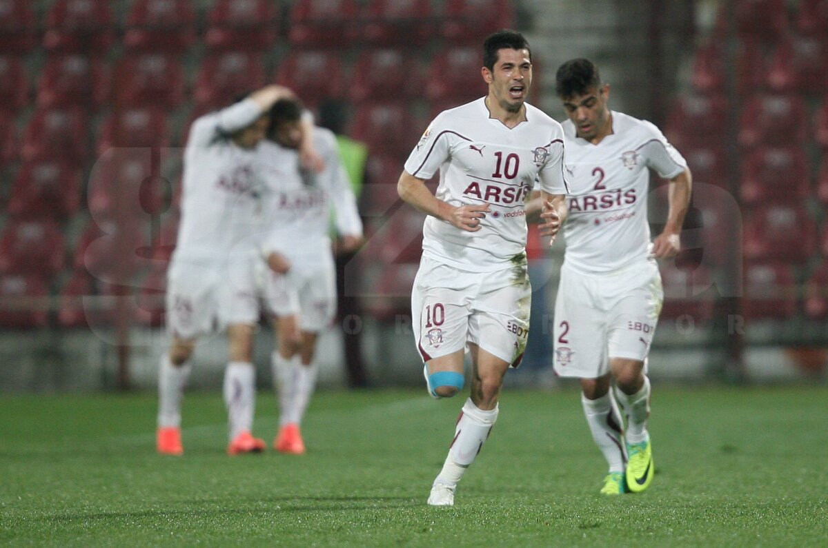Mîndria Ardealului? » Rapidul s-a distrat în Gruia cu CFR, cîştigînd cu un umilitor 5-0!