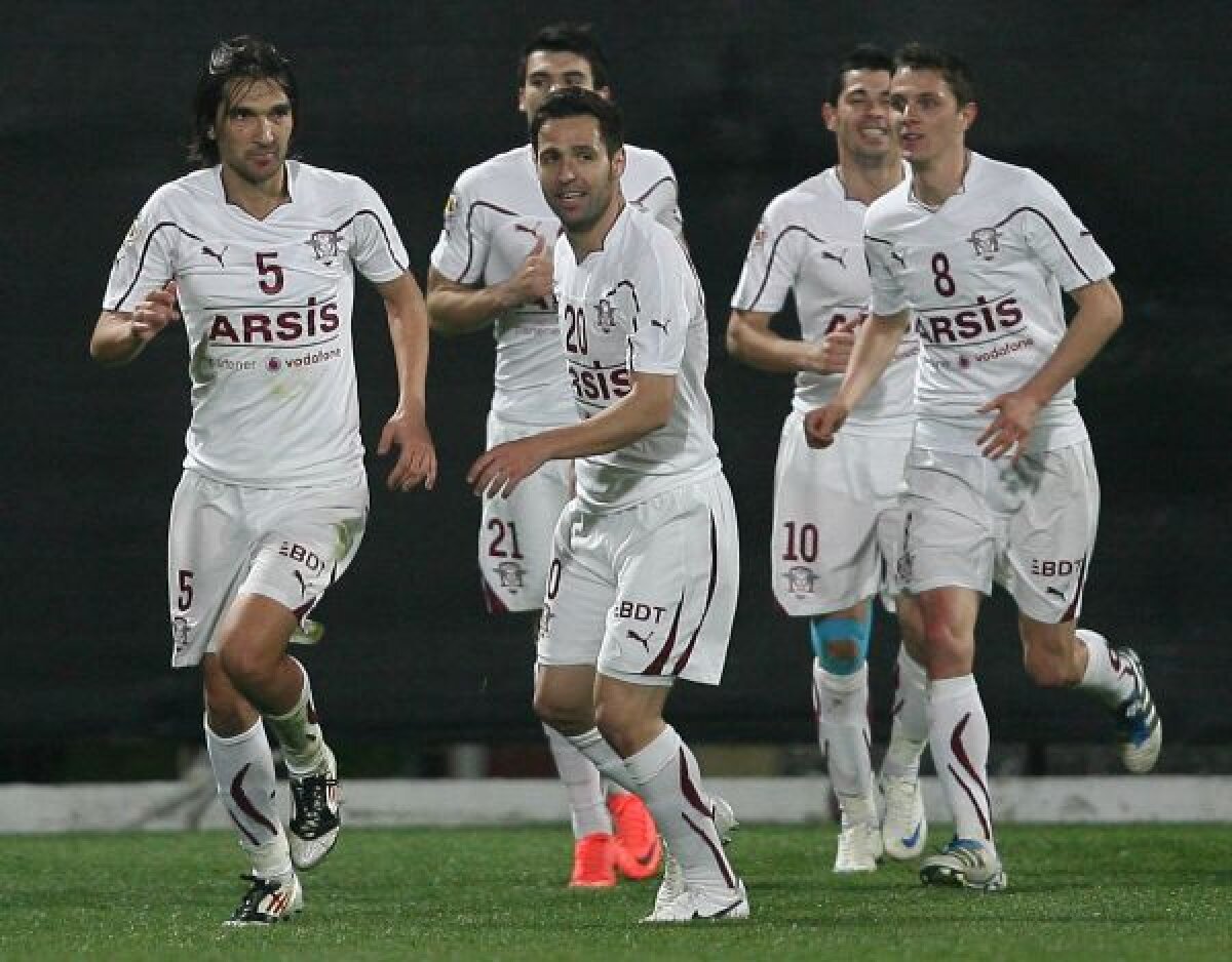Mîndria Ardealului? » Rapidul s-a distrat în Gruia cu CFR, cîştigînd cu un umilitor 5-0!