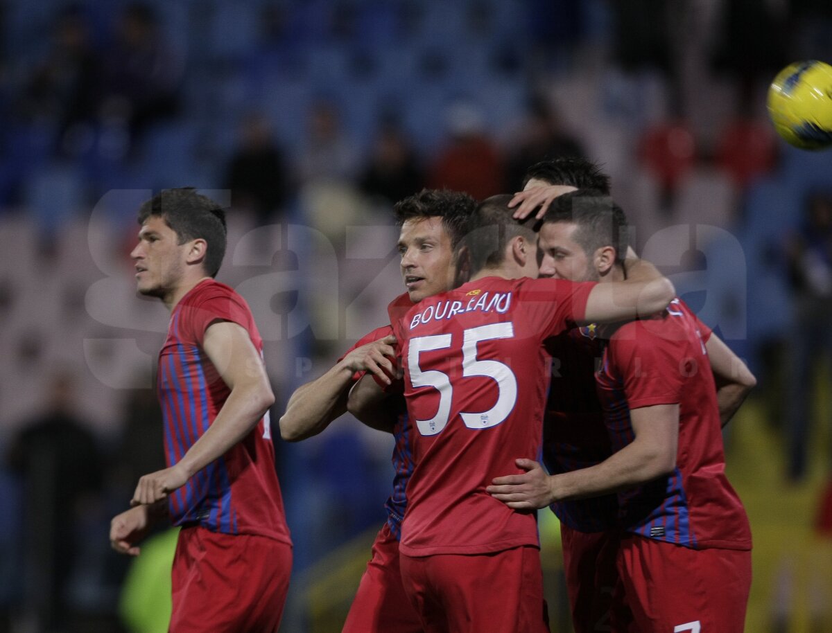 FOTO Hattrick de pase! » Tatu a condus Steaua spre o victorie categorică în faţa Sportului (4-1)