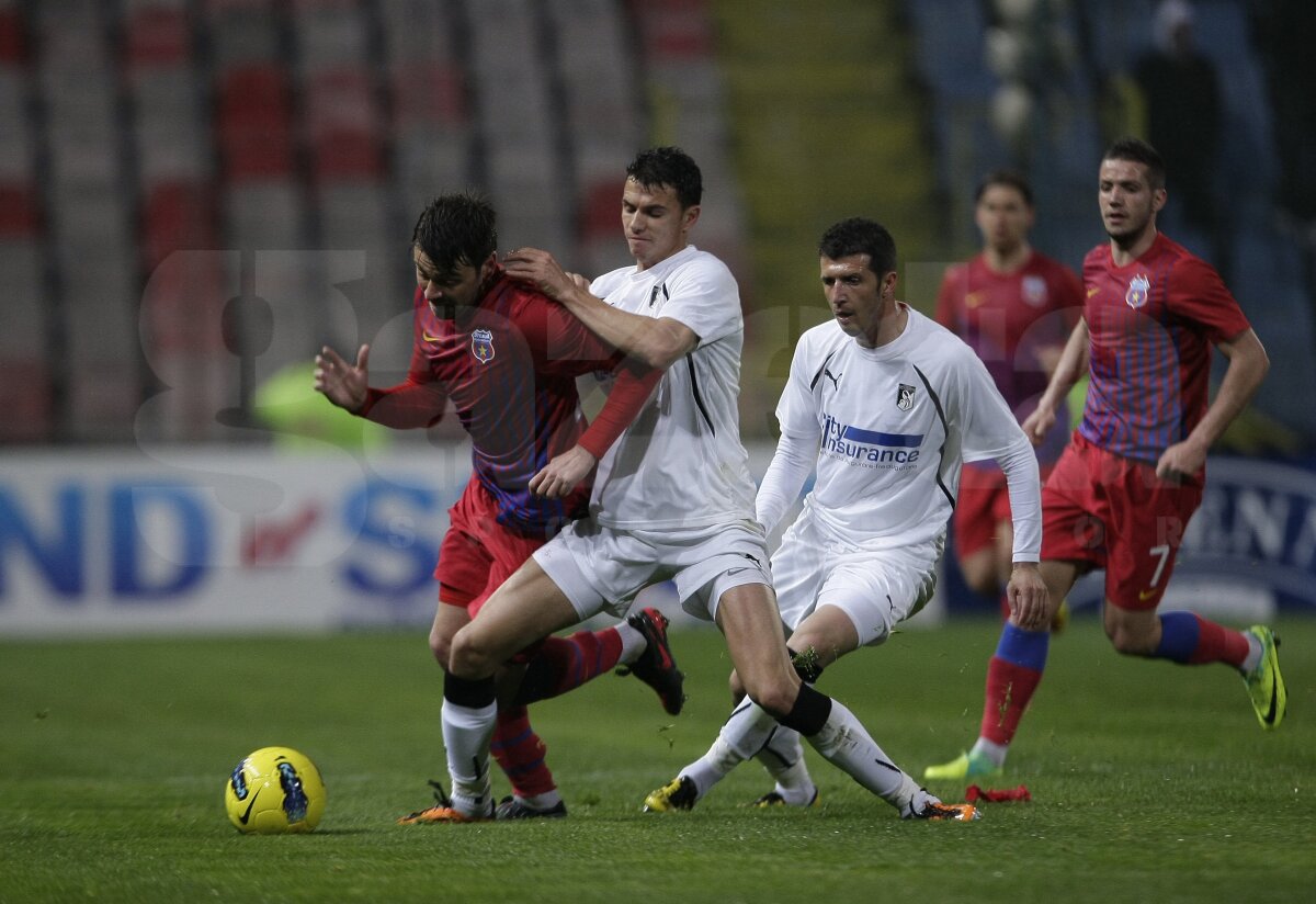 FOTO Hattrick de pase! » Tatu a condus Steaua spre o victorie categorică în faţa Sportului (4-1)