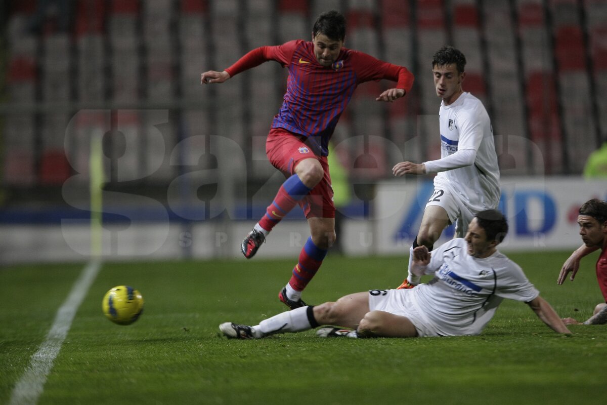 FOTO Hattrick de pase! » Tatu a condus Steaua spre o victorie categorică în faţa Sportului (4-1)