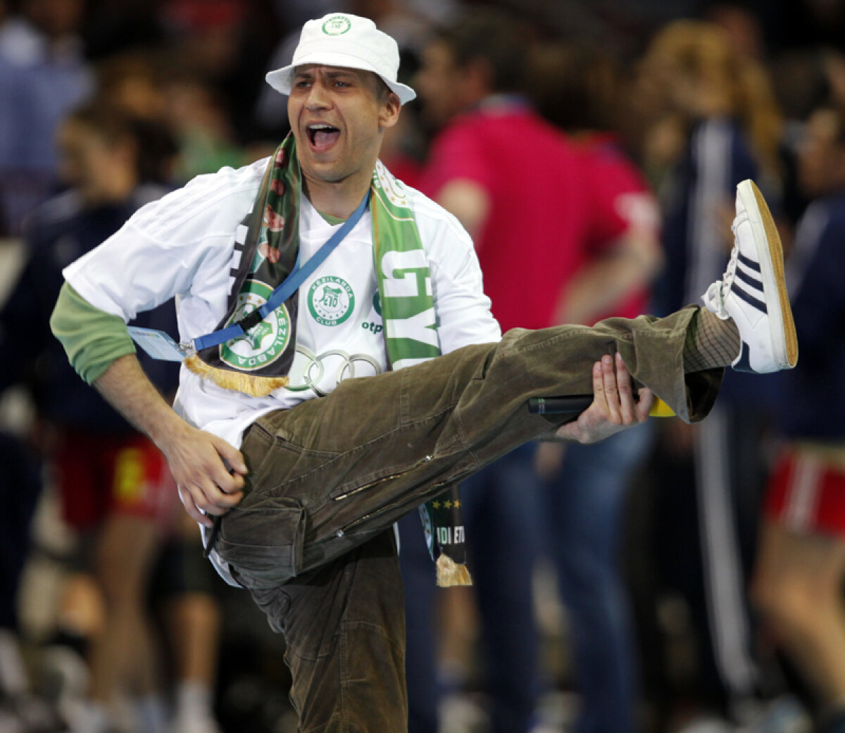 GALERIE FOTO Iadul în alb şi verde » Galeria Gyorului a creat o atmosferă superbă la meciul cu Oltchim