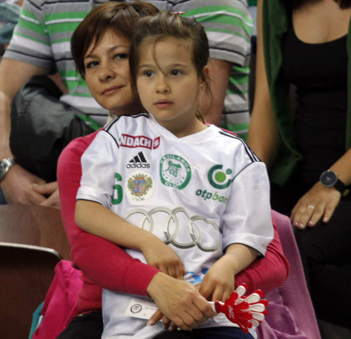 GALERIE FOTO Iadul în alb şi verde » Galeria Gyorului a creat o atmosferă superbă la meciul cu Oltchim