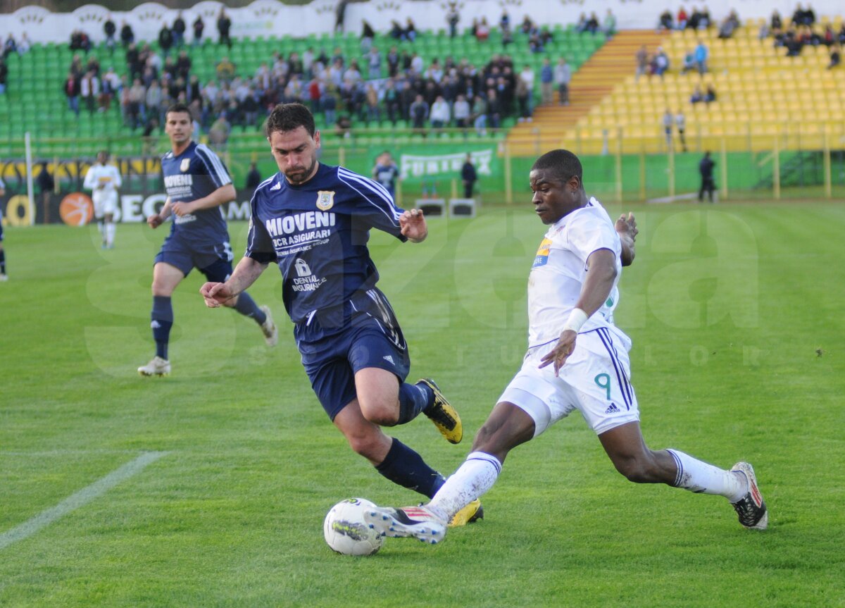 VIDEO FC Vaslui - Mioveni 3-0 » Echipa lui Inacio a egalat Dinamo în clasament
