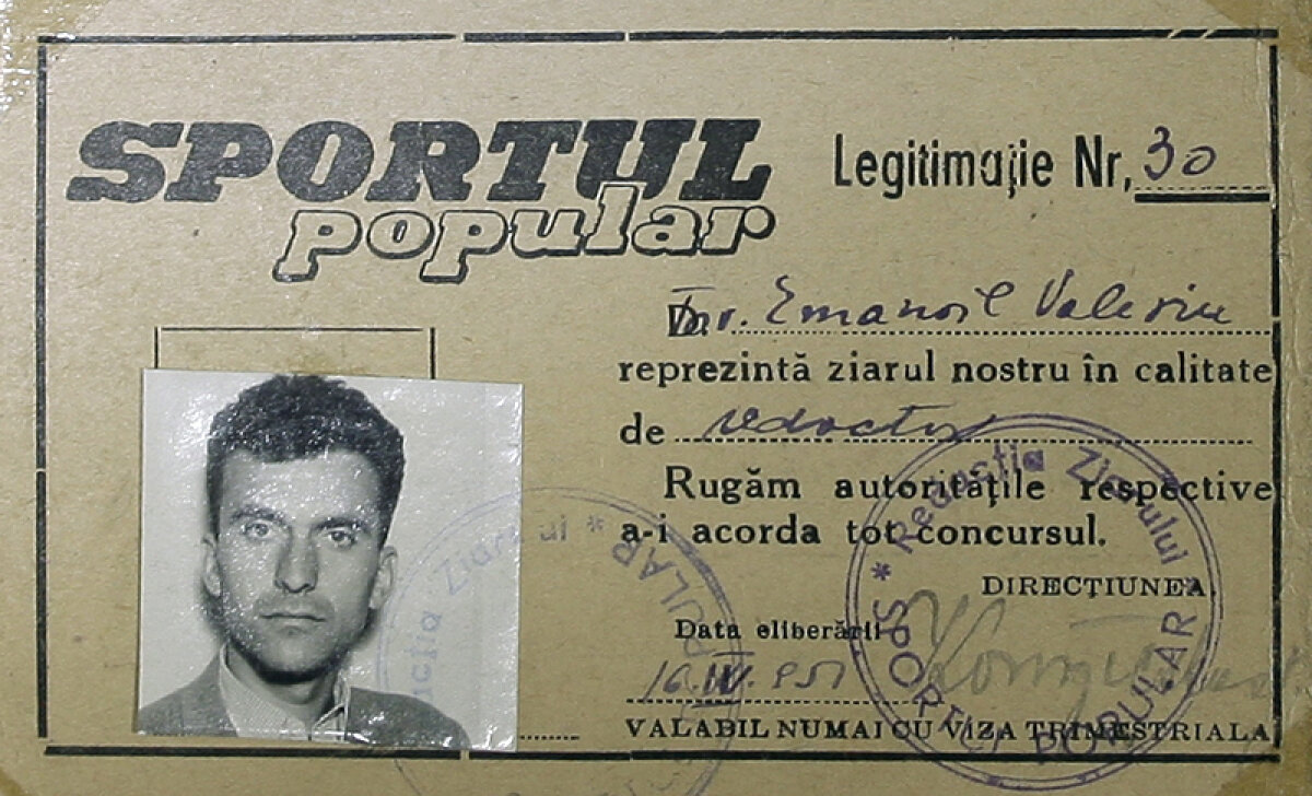 A revoluţionat presa sportivă » Emanuel Valeriu, decedat la 87 de ani, a schimbat curajos faţa ziarului "Sportul"