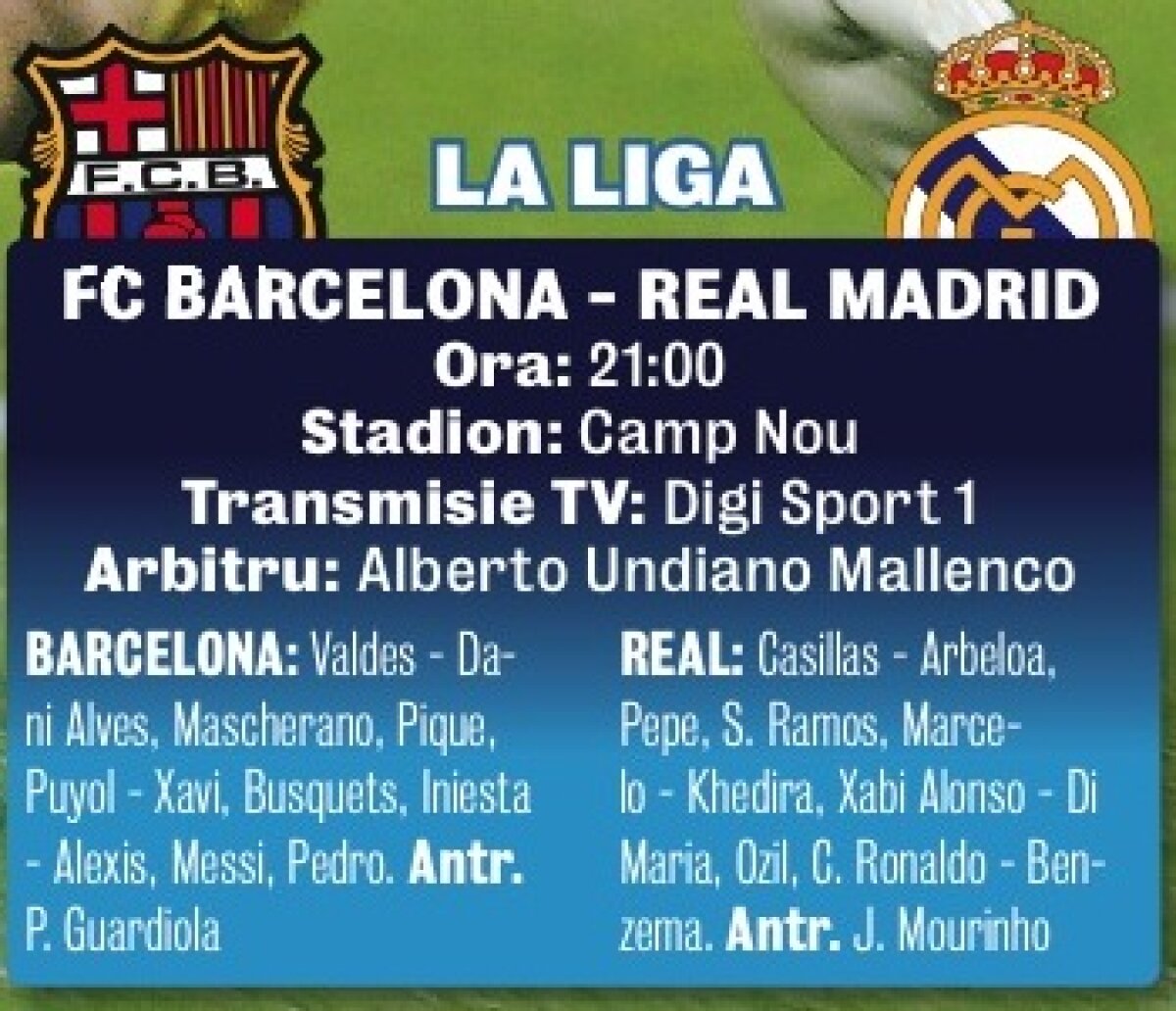 Cel mai aşteptat meci al lumii decriptat de Gică Craioveanu: "Dacă Real ucide jocul, va pierde!"