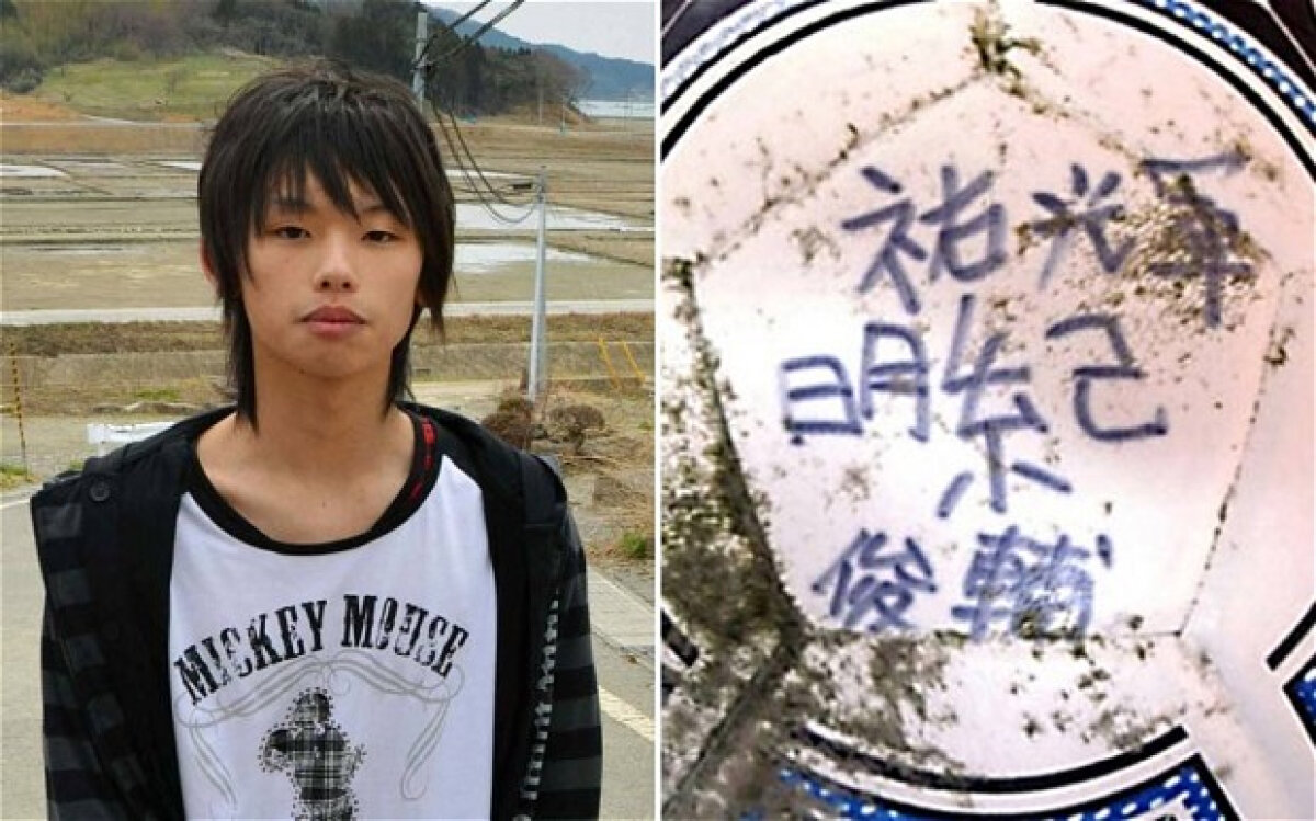 Au găsit puştiul cu mingea! » Japonezul Misaki Murakami îşi va recupera balonul care a străbătut Oceanul Pacific