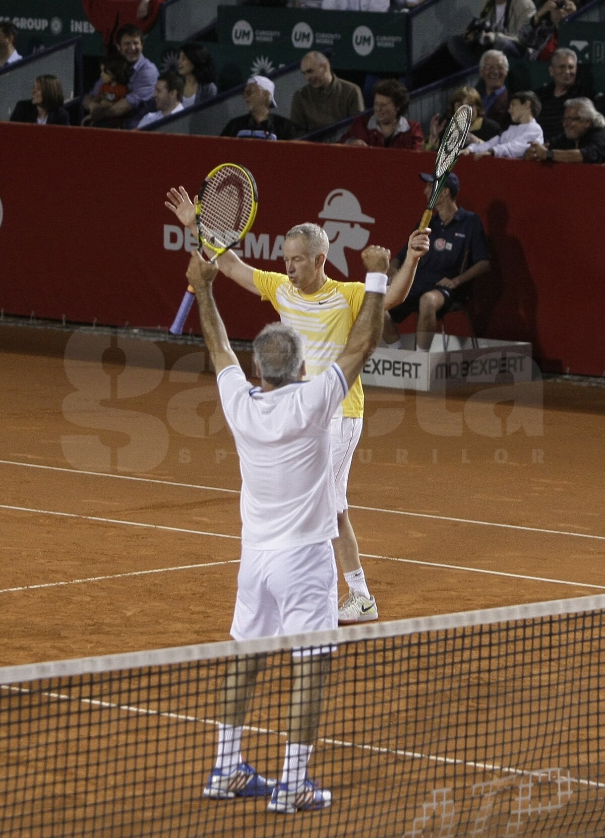 Stele pe zgură » McEnroe, Bahrami, Năstase şi Pavel au oferit un spectacol grandios la Arenele BNR