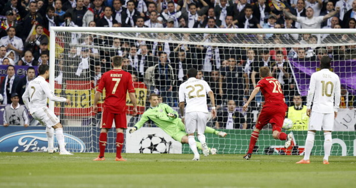FOTO & VIDEO Real - Bayern 2-1, 1-3 d.p. » Chelsea - Bayern în finala CL de pe 19 mai!