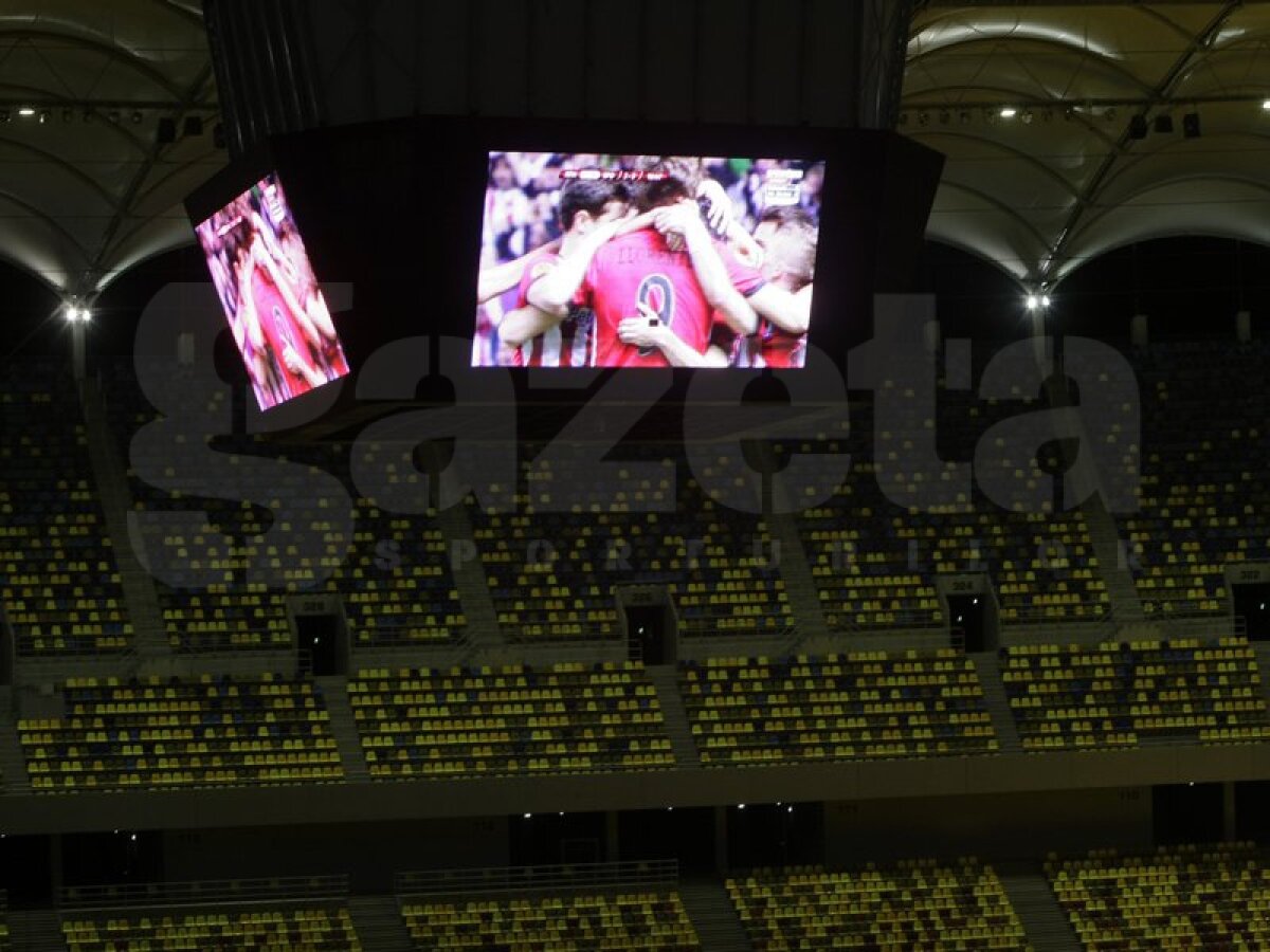 FOTO Cum s-a văzut golul lui Bilbao pe cubul de la Arena Naţională. Imagini de senzaţie!