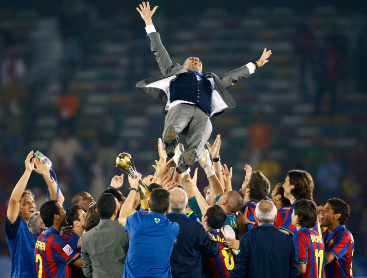 GALERIE FOTO » Tiki taka, 4 ani şi 13 trofee. Performanţele incredibile reuşite de Guardiola la Barcelona!