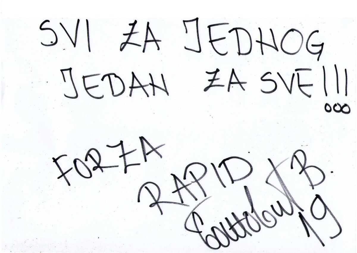 EXCLUSIV GSP Rapidiştii fac apel la suporteri: "Ajutaţi-ne să vă facem fericiţi!"