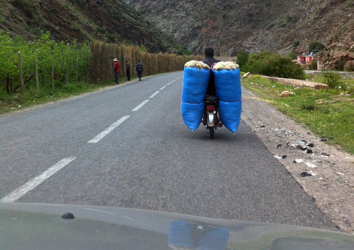 Lodgy în "Oraşul Roşu" » Fotoreportaj cu cel mai nou monovolum Dacia în Maroc