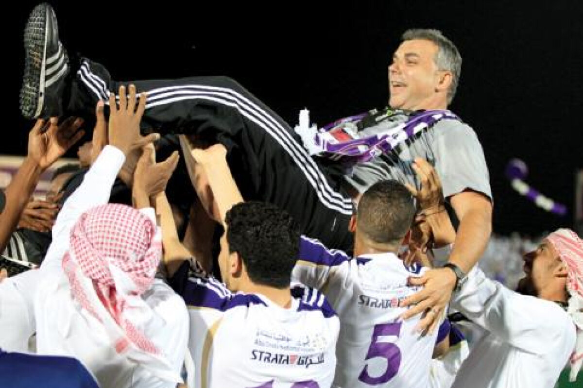 VIDEO Prinţi în Emirate » Olăroiu şi Rădoi au adus după opt ani titlul la Al Ain