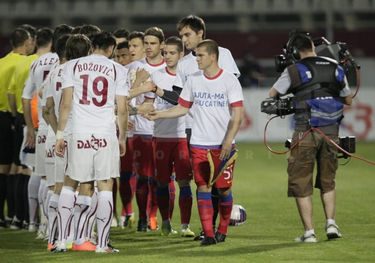 VIDEO Ce plictiseală! » Rapid şi Steaua au remizat în Giuleşti (1-1) şi rămîn în lupta pentru titlu