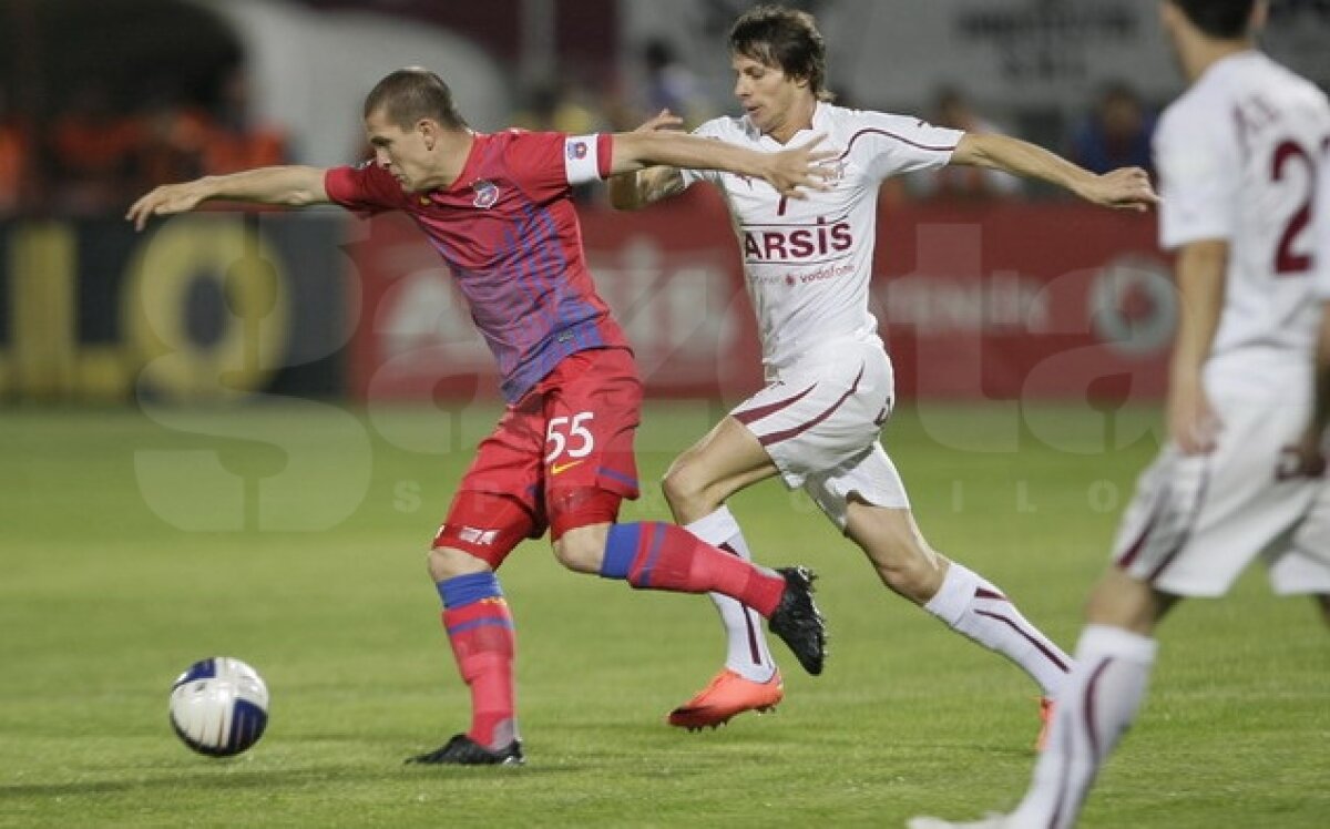 VIDEO Ce plictiseală! » Rapid şi Steaua au remizat în Giuleşti (1-1) şi rămîn în lupta pentru titlu