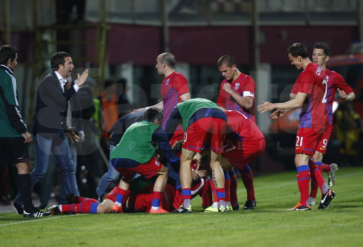 VIDEO Ce plictiseală! » Rapid şi Steaua au remizat în Giuleşti (1-1) şi rămîn în lupta pentru titlu